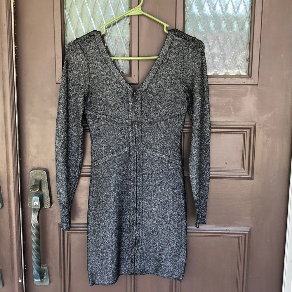 Long sleeve bebe dress